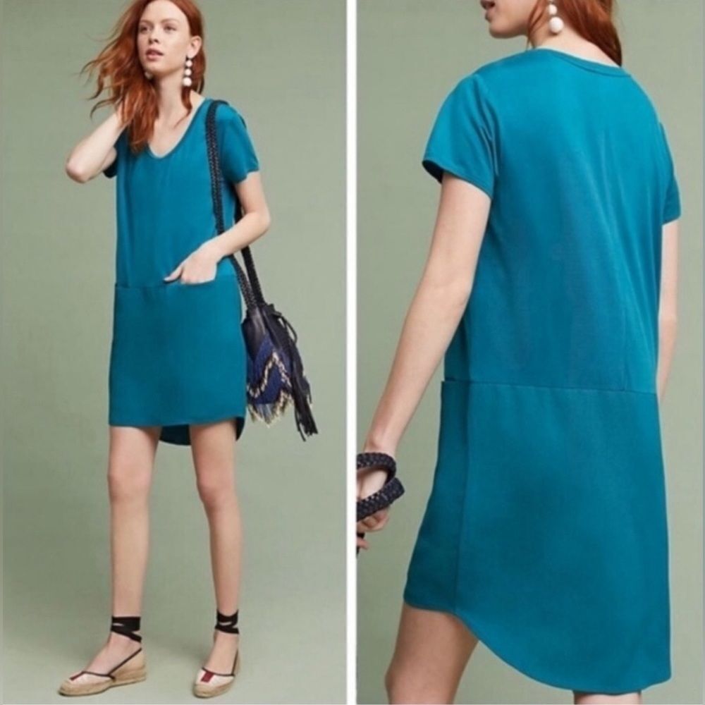 Anthropologie Dolan Loren Casual Shift Dress NEW Sz XS